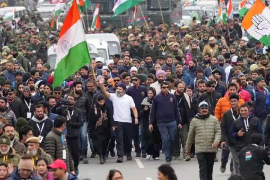 Bharat Jodo Yatra : राहुल गांधी की भारत जोड़ो न्याय यात्रा 8 को  कांग्रेसजनों में भारी उत्साह